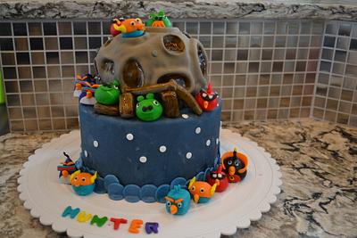 Angry Birds - Cake by richelle