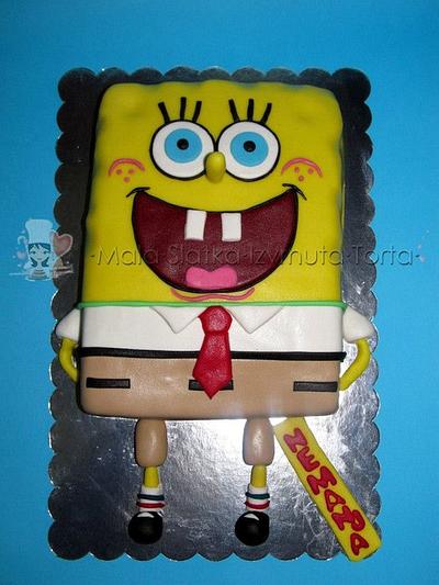 Sponge Bob cake - Cake by tweetylina