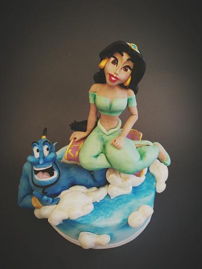 Jasmine and the Genie - Cake by BakeryLab