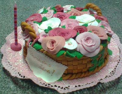 roses - Cake by digna