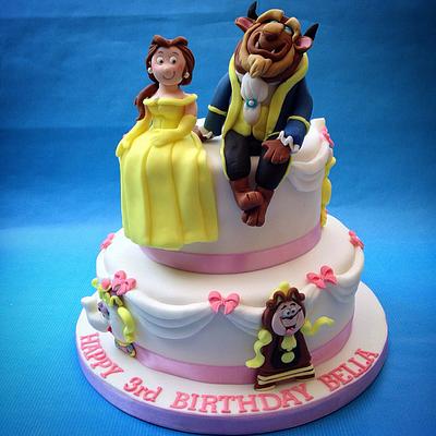 Beauty and the Beast - Cake by Caron Eveleigh