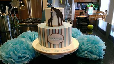 One Hundred Days Celebration Cake - Cake by Maria