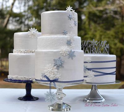 Winter Wedding Trio - Cake by Elisabeth Palatiello