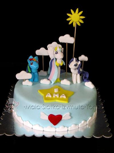 My little pony - Cake by tweetylina