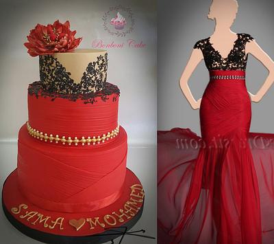 Lovely red - Cake by mona ghobara/Bonboni Cake