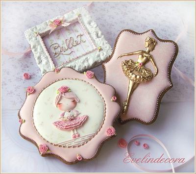 Ballerina cookies - Cake by Evelindecora