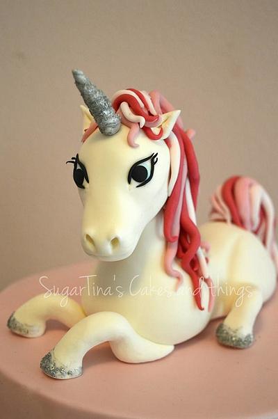unicorn cake - Cake by SugarTina's Cakes and things