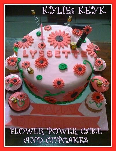 FLOWER POWER - Cake by kylieskeyk