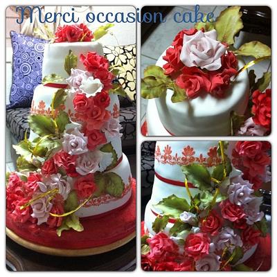 Wedding cake - Cake by Mercioccasion