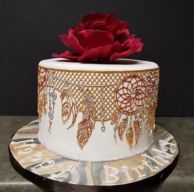 Dreamcatcher Cake - Cake by Lori Snow