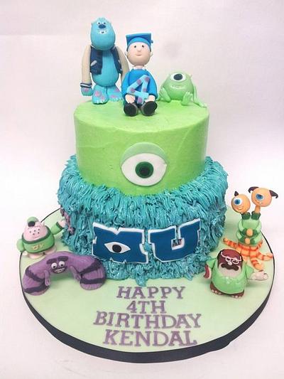 monsters university - Cake by amy