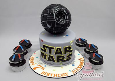 The Death Star - Cake by Cynthia Jones