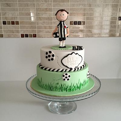 Footballer Cake - Cake by Sirin Butik