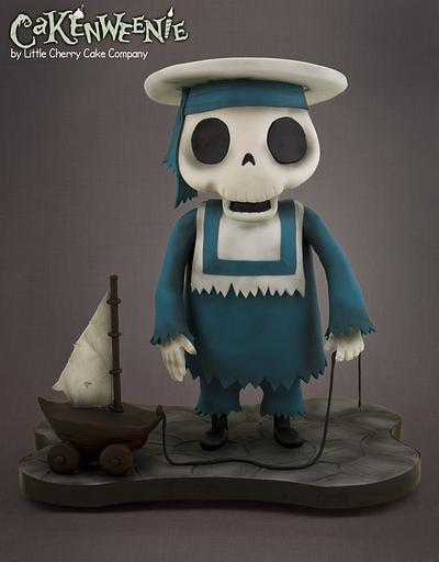 Skeleton Boy from Corpse Bride - Cakenweenie Project - Cake by Little Cherry