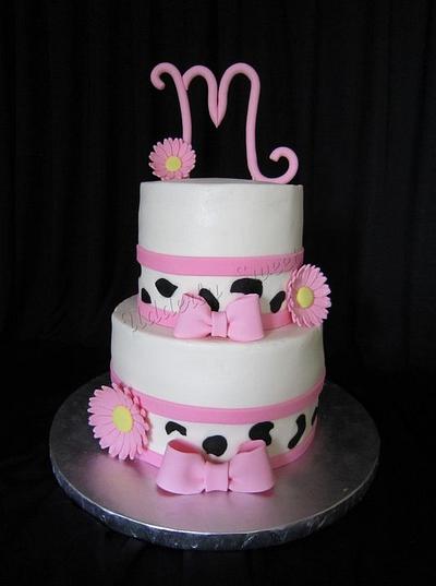 Girly Cow Cake - Cake by Michelle