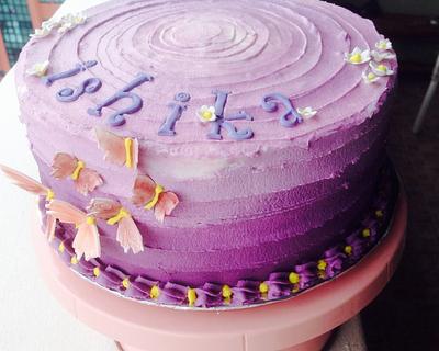 Purple Passion! - Cake by Radhika