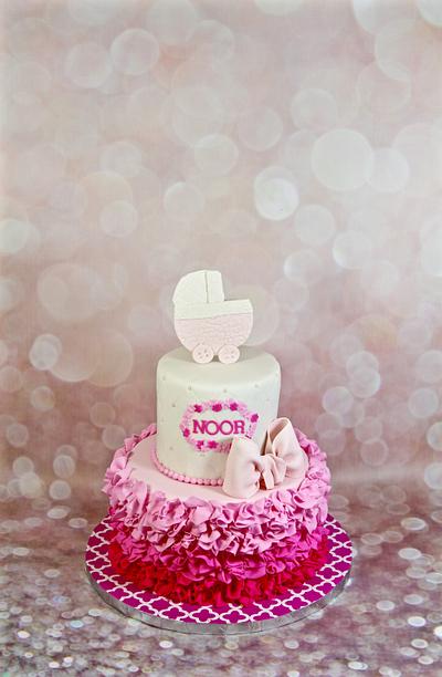ombre pink cake - Cake by soods