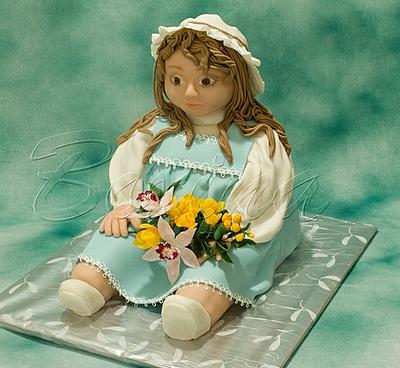 3D doll - Cake by boxina