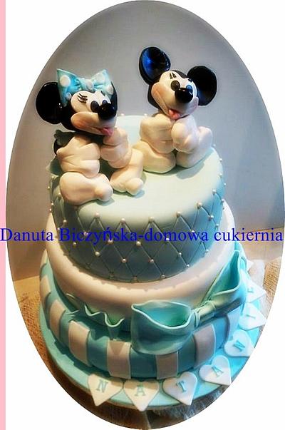 Mickey end Minne - Cake by danadana2