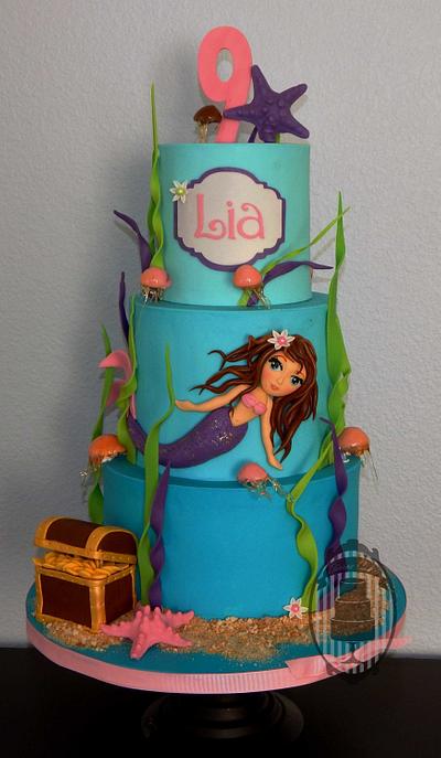Mermaid - Cake by Olga