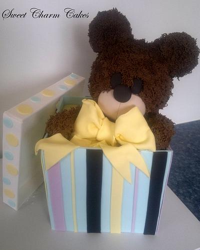 Ted in Box cake  - Cake by Sweet Charm Cakes 