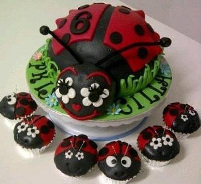 Ladybug and kiddies - Cake by beasweet