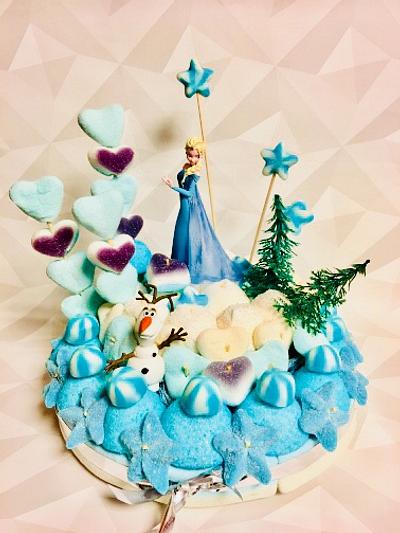 Frozen candy cake  - Cake by Les gâteaux de Chouchou -Bretagne 29N