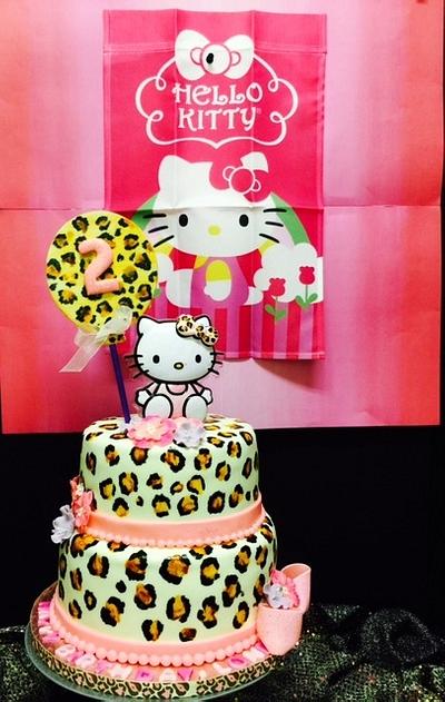 Wild Hello Kitty - Cake by Fun Fiesta Cakes  