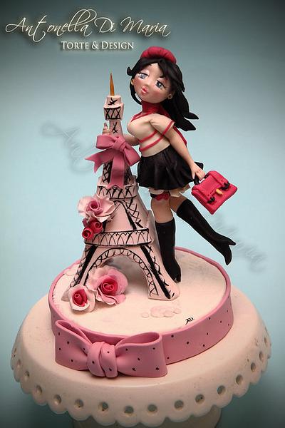 My parissienne girl - Cake by Antonella Di Maria