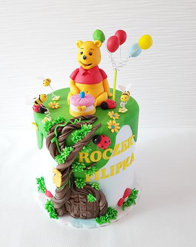 Urodzinowy Winnie Puuh  - Cake by stasia_wegner