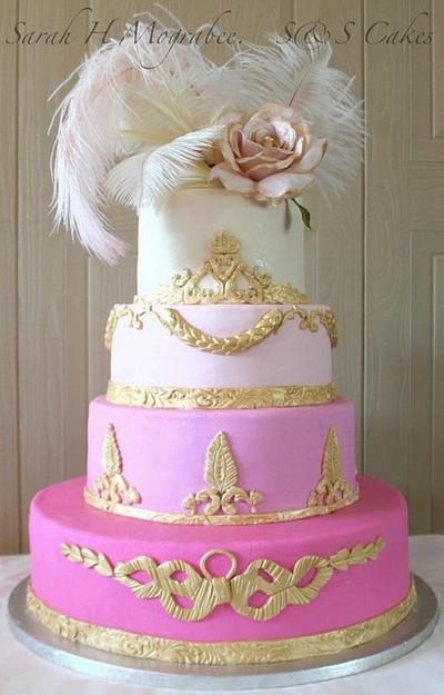 Marie Antoinette - Cake by Sarah H Mograbee