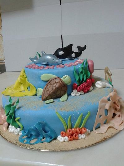 Sea world - Cake by Vera Santos