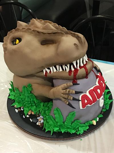 A Jurassic Birthday for Aiden - Cake by Sweets By Monica