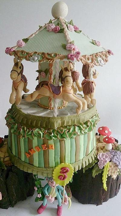 A cake for a very nice little girl! - Cake by silvia ferrada colman