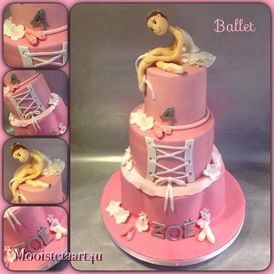 Ballet girl... - Cake by Mooistetaart4u - Amanda Schreuder