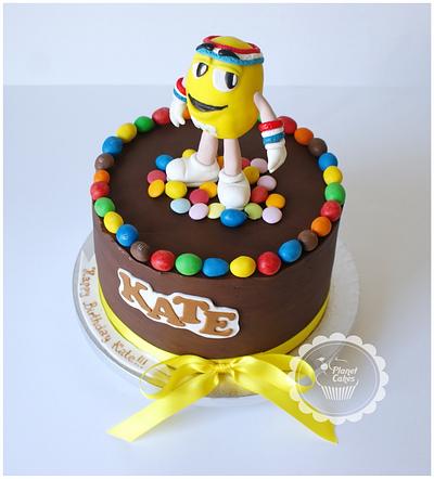 m&m's - Cake by Planet Cakes