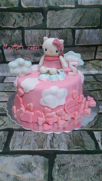 Hello kitty cake  - Cake by MayBel's cakes