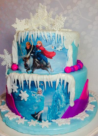 Frozen Facto!!! - Cake by Fruitilicious Creations & Cakes