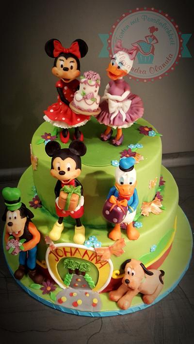 Mickey Mouse and Friends - Cake by Olanuta Alexandra