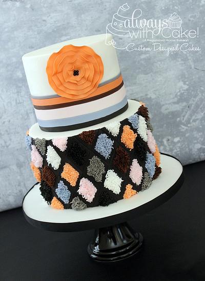 Morrocan Rug Inspired - Cake by AlwaysWithCake