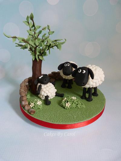 Shaun The Sheep - Cake by Carol