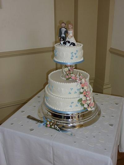 Daughters wedding - Cake by bobby66
