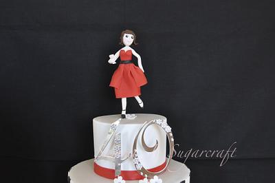Party Girl cake - Cake by Sammi-Jo Sweet Creations