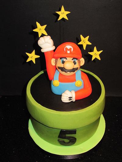 mario cake   - Cake by d and k creative cakes