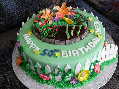 Happy 50th Birthday!! - Cake by Crystal Davis