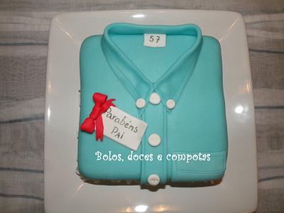 Dad's shirt - Cake by bolosdocesecompotas