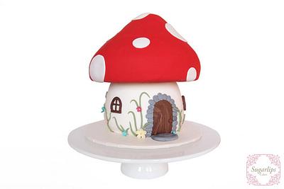 Fairytale Mushroom - Cake by Sugarlips Cakes
