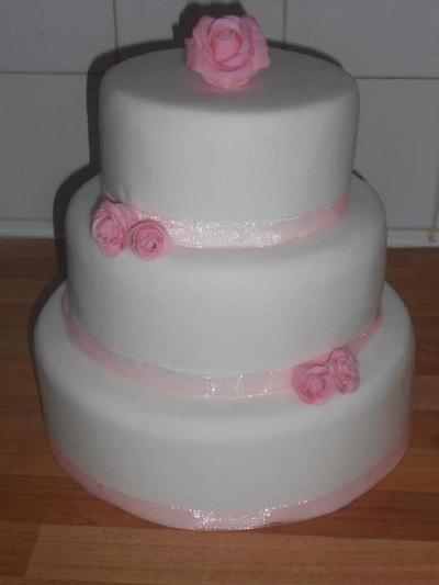 wedding cake - Cake by samantha babb