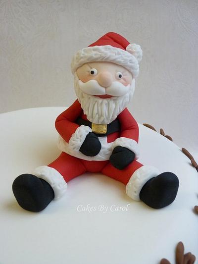 Father Christmas Model - Cake by Carol