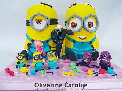 Minions cake - Cake by Oliverine Čarolije 